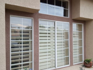 windows cleaned before a rain storm