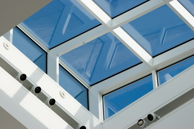 Custom multi-panel skylight installed on home in Indian Wells, California 