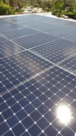 solar panel cleaning in La Quinta, California