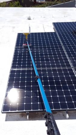 solar panel cleaning in Palm Springs, California