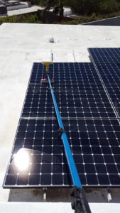 solar panel cleaning in Palm Springs, California