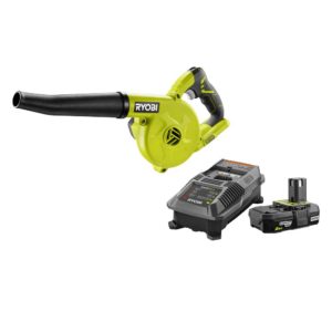 Ryobi battery powered leaf blower